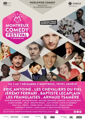 Постер: Montreux Comedy Festival 2015 - Jokenation