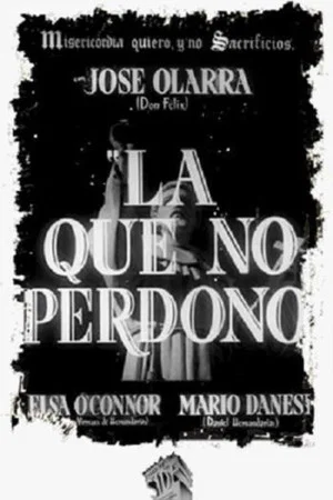 Постер: La que no perdonó