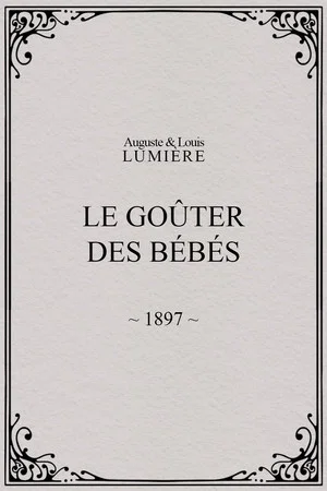 Постер: Le goûter des bébés