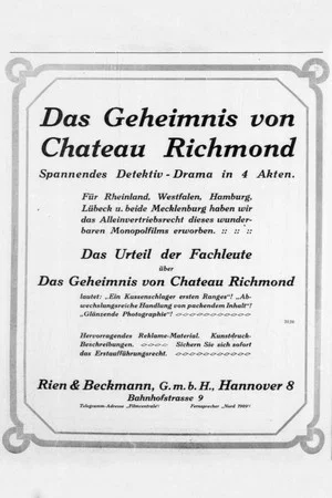 Постер: Das Geheimnis von Chateau Richmond