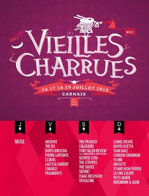 Постер: Muse - Vieilles Charrues