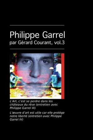 Постер: L’Art, c’est se perdre dans les châteaux du rêve (entretien avec Philippe Garrel III)