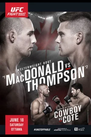 Постер: UFC Fight Night 89: MacDonald vs. Thompson