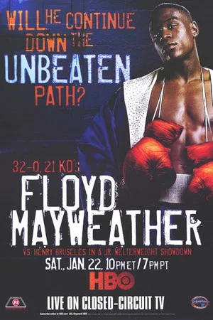 Постер: Floyd Mayweather Jr. vs. Henry Bruseles