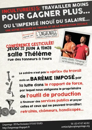 Постер: Inculture(s) 5 : Travailler moins pour gagner plus