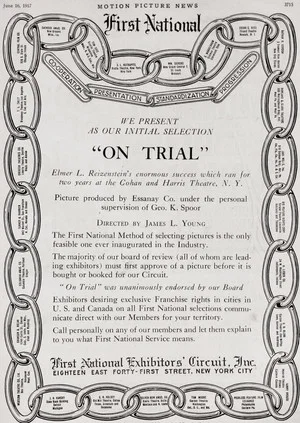 Постер: On Trial