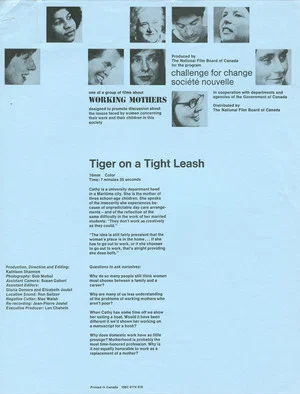 Постер: Tiger on a Tight Leash