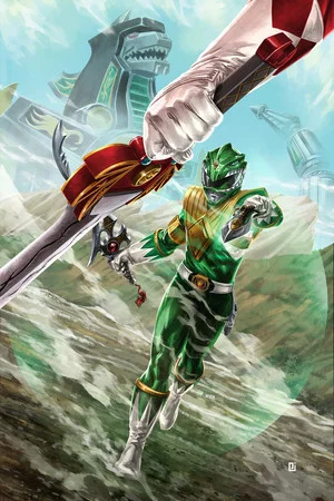 Постер: Power Rangers Green With Evil