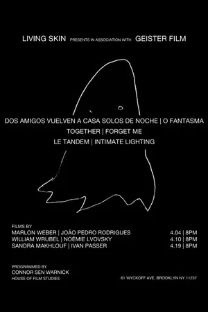 Постер: Dos amigos regresan a casa solos de noche