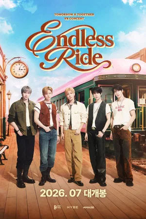 Постер: Endless Ride: TOMORROW X TOGETHER VR Concert