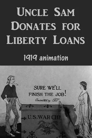 Постер: Uncle Sam Donates for Liberty Loans