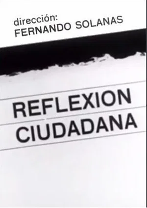 Постер: Reflexión ciudadana
