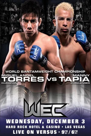 Постер: WEC 37: Torres vs. Tapia