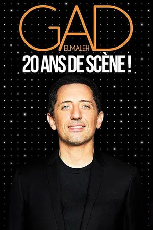 Постер: Gad Elmaleh - 20 ans de scène !