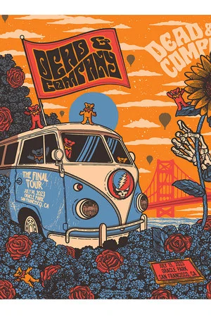 Постер: Dead & Company: 2023-07-15 Oracle Park, San Francisco, CA, USA
