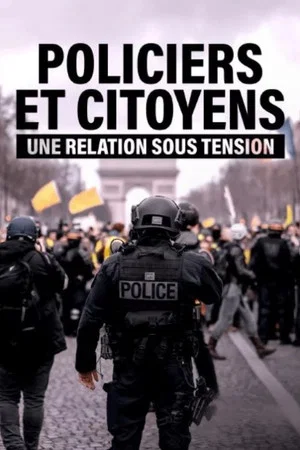 Постер: Police officers and citizens, a relationship under tension