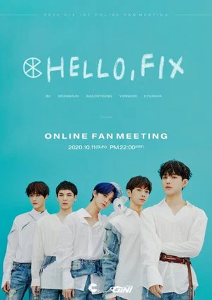 Постер: CIX First Fan Meeting: Hello, FIX