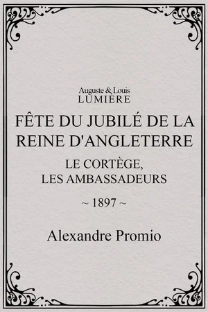 Постер: Fête du jubilé de la reine d'Angleterre : le cortège, les ambassadeurs