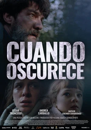Постер: Cuando oscurece