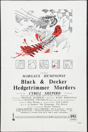 Постер: Black & Decker Hedgetrimmer Murders