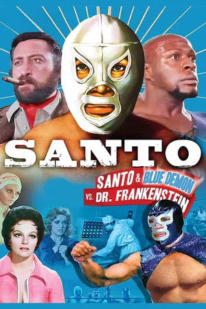 Постер: Santo and Blue Demon vs. Dr. Frankenstein