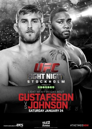 Постер: UFC on Fox 14: Gustafsson vs. Johnson
