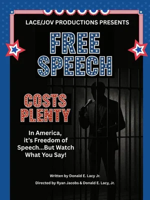 Постер: Free Speech Costs Plenty