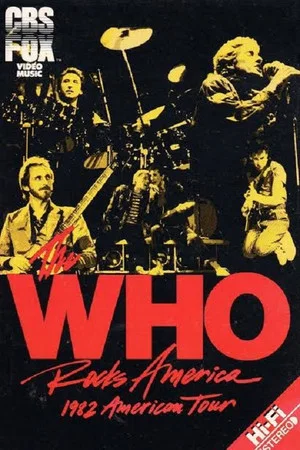 Постер: The Who Rocks America 1982