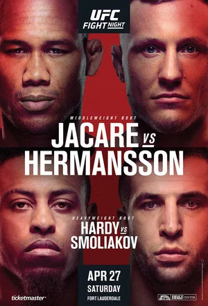 Постер: UFC Fight Night 150: Jacare vs. Hermansson