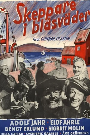 Постер: Skeppare i blåsväder
