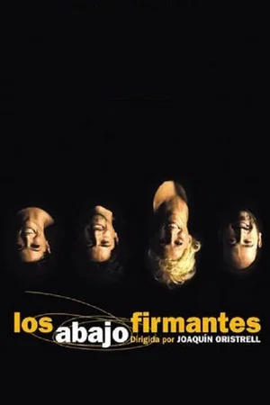 Постер: Los abajo firmantes