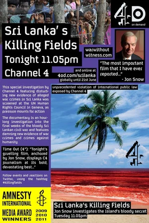 Постер: Sri Lanka's Killing Fields