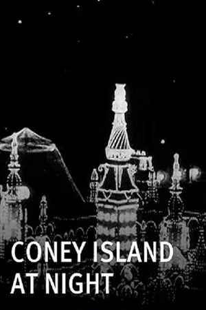 Постер: Coney Island at Night