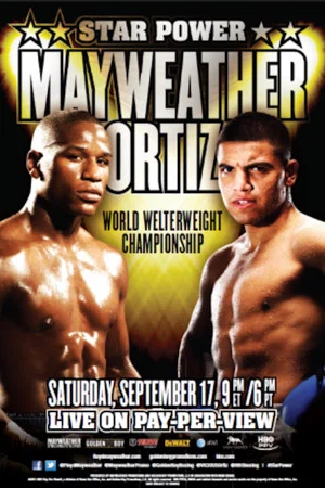 Постер: Floyd Mayweather Jr. vs. Victor Ortiz
