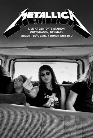 Постер: Metallica - Live at Gentofte Stadion, Copenhagen, Denmark - August 10th, 1991
