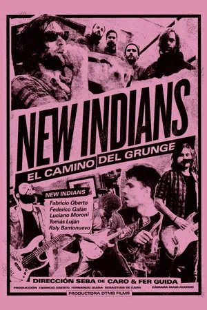 Постер: New Indians: el camino del grunge