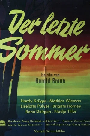 Постер: Der letzte Sommer