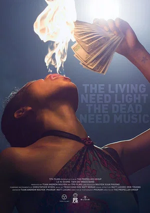 Постер: The Living Need Light, the Dead Need Music