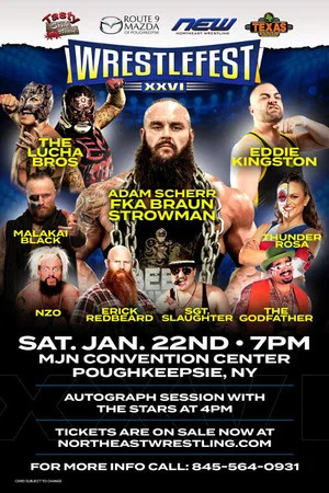 Постер: Northeast Wrestling WRESTLEFEST 26
