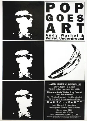 Постер: Andy Warhol + Roy Lichtenstein