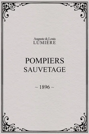 Постер: Pompiers : sauvetage