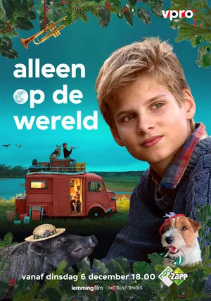 Постер: Alleen op de wereld