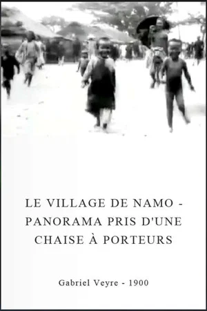 Постер: Le village de Namo - Panorama pris d'une chaise à porteurs