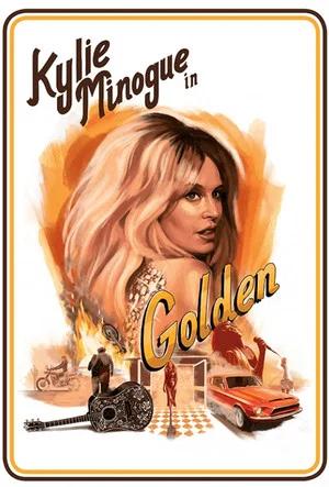 Постер: Kylie Minogue - The Golden Tour