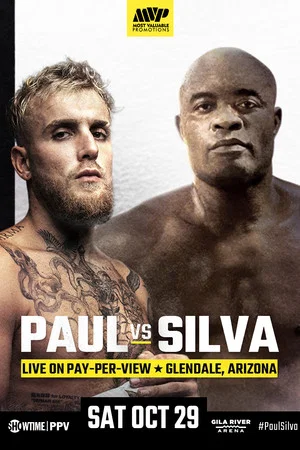 Постер: Jake Paul vs. Anderson Silva