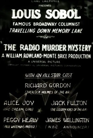 Постер: The Radio Murder Mystery
