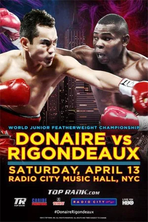 Постер: Nonito Donaire vs. Guillermo Rigondeaux
