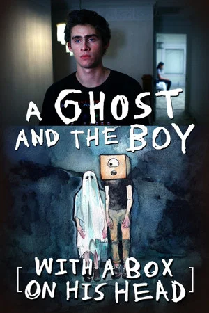 Постер: A Ghost and the Boy with a Box on His Head