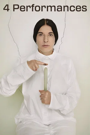 Постер: Четыре перформанса Марины Абрамович (1975–1976)