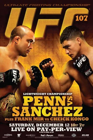 Постер: UFC 107: Penn vs. Sanchez
